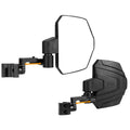 KEMIMOTO UTV Pro-Fit Side Mirrors Extendable Telescopic Arm UTV Side Mirrors Nixie Mirrors
