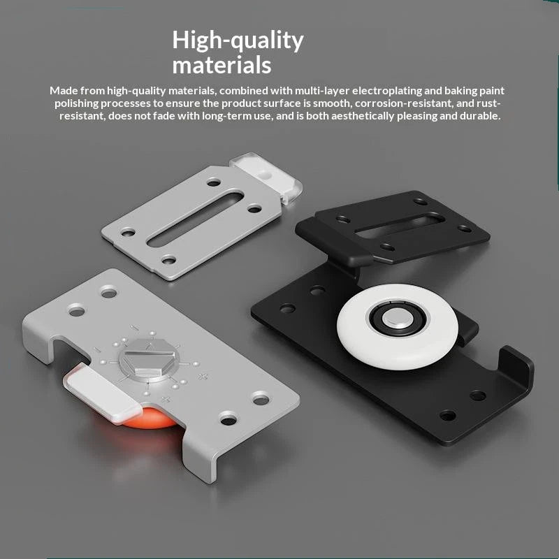 Adjustable Sliding Door Bearing Pulley Set – Steel & Nylon Sliding Door Pulley Nixie