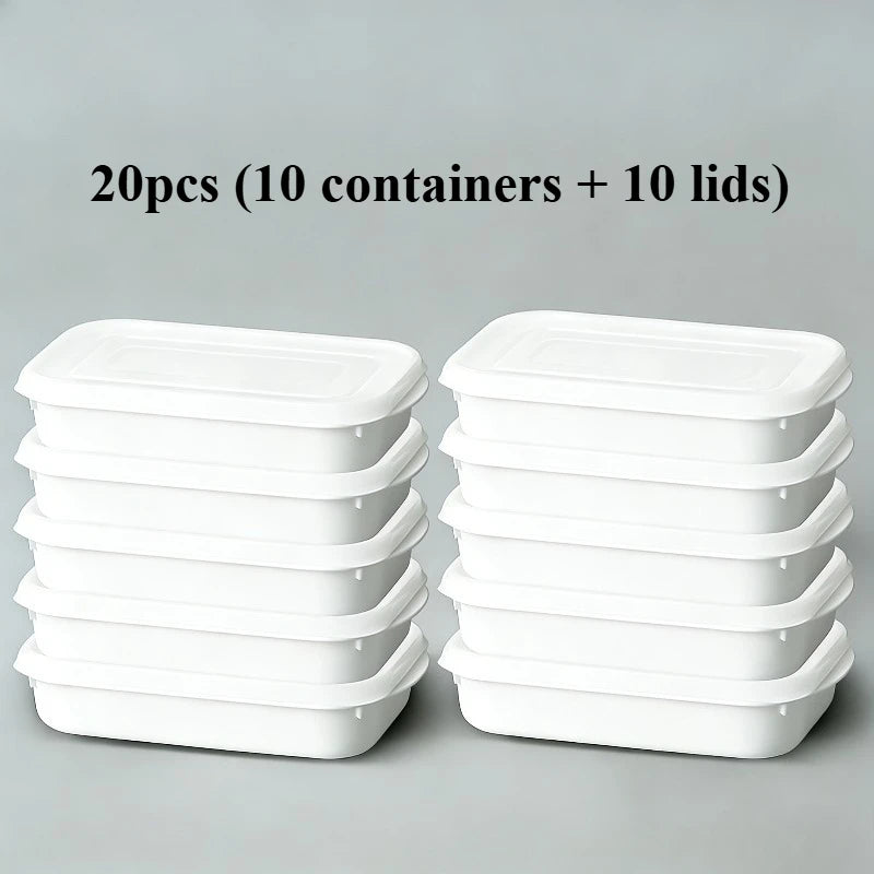 20Pcs 350ml Airtight Food Storage Containers with Lids | Nixie
