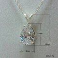 Gold Plated Crystal Glass Pendant Necklace for Women Pendant Necklace Nixie XL0813-1