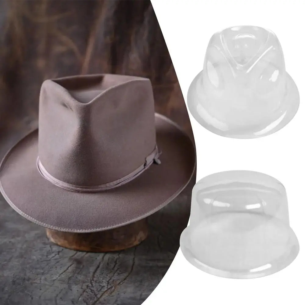 Portable Transparent PVC Hat Display Case & Storage Box