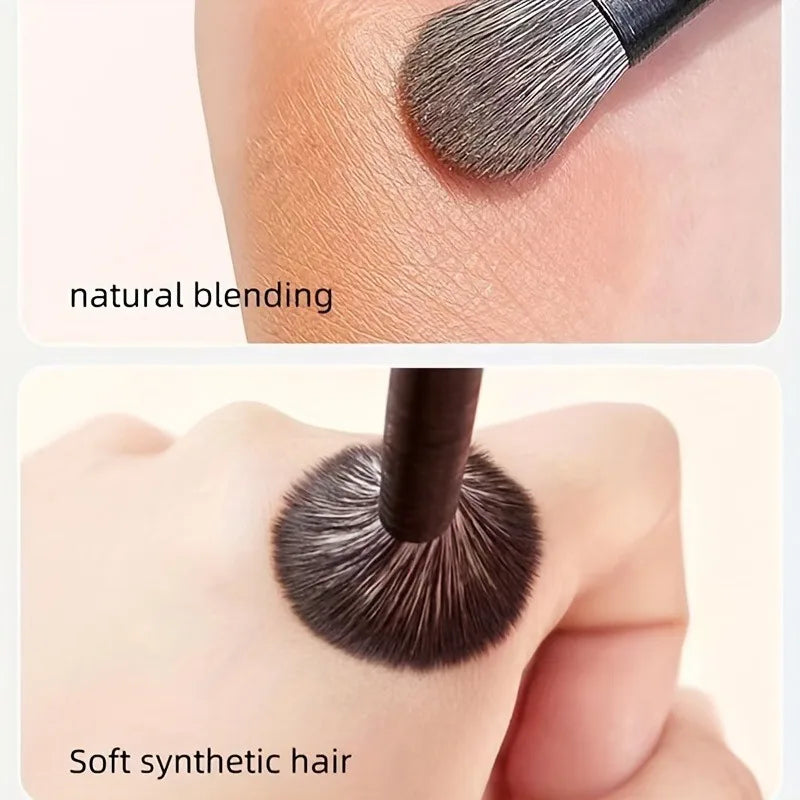 Nixie 6Pcs Eyeshadow Blending Brush Set – Soft Smudge Brushes