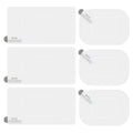 Dash Cam Windshield Electrostatic Stickers 6pc Transparent Film