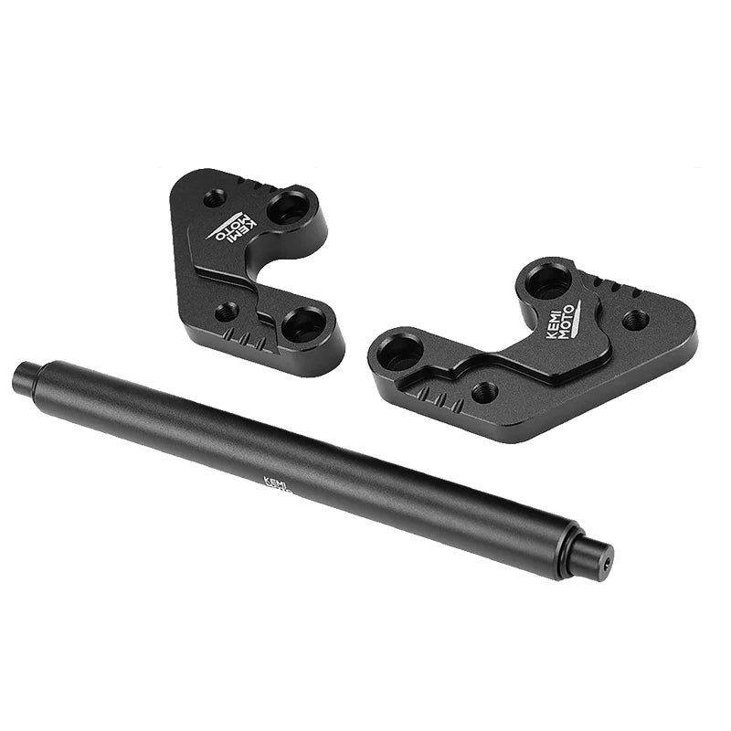 CNC Foot Peg Extender Bracket Kit – Sur-Ron Light Bee X/S Footpeg Extender Kit Nixie black