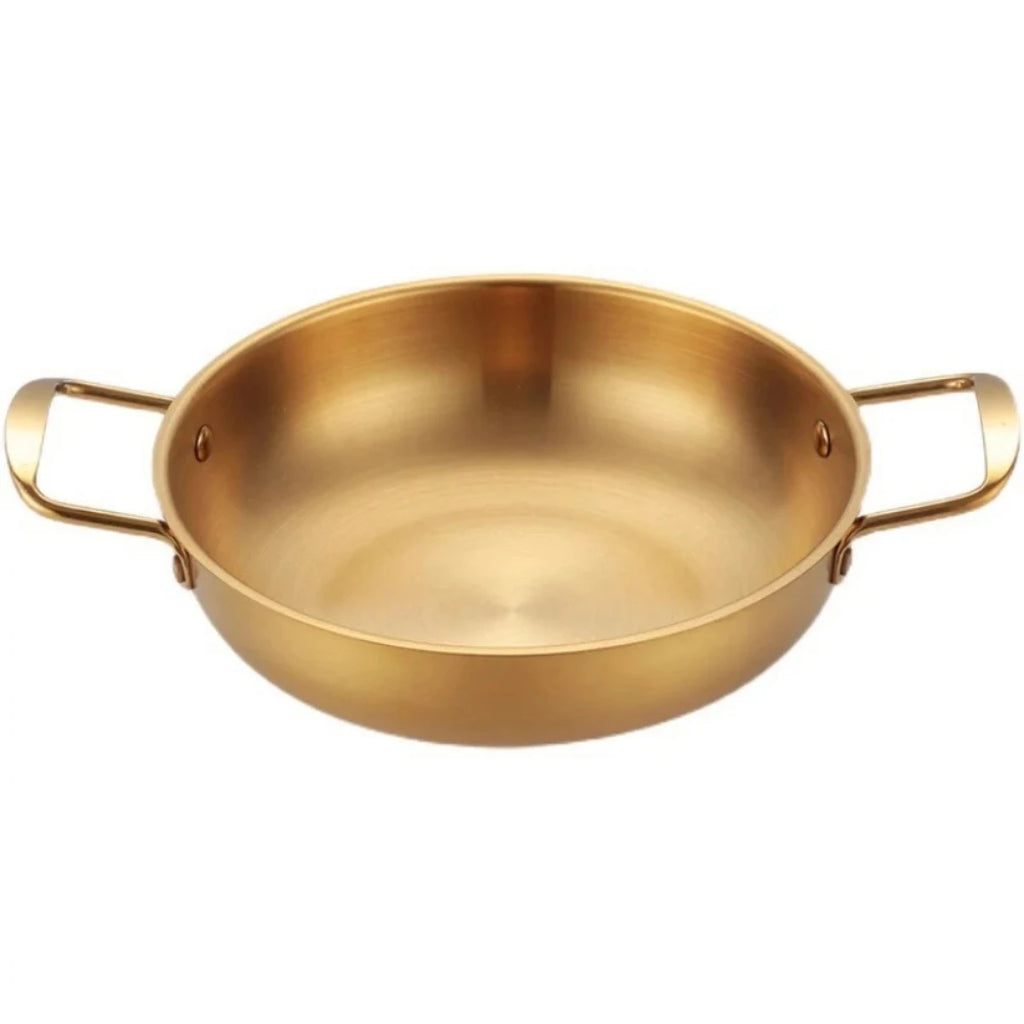 Stainless Steel Korean Ramen Pot with Handles | FEB.WIND Soup & Stock Pot Nixie