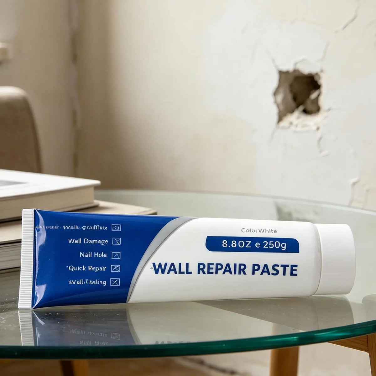 Drywall Repair Kit with Scraper – Wall Hole & Crack Filler Wall Repair Kit Nixie