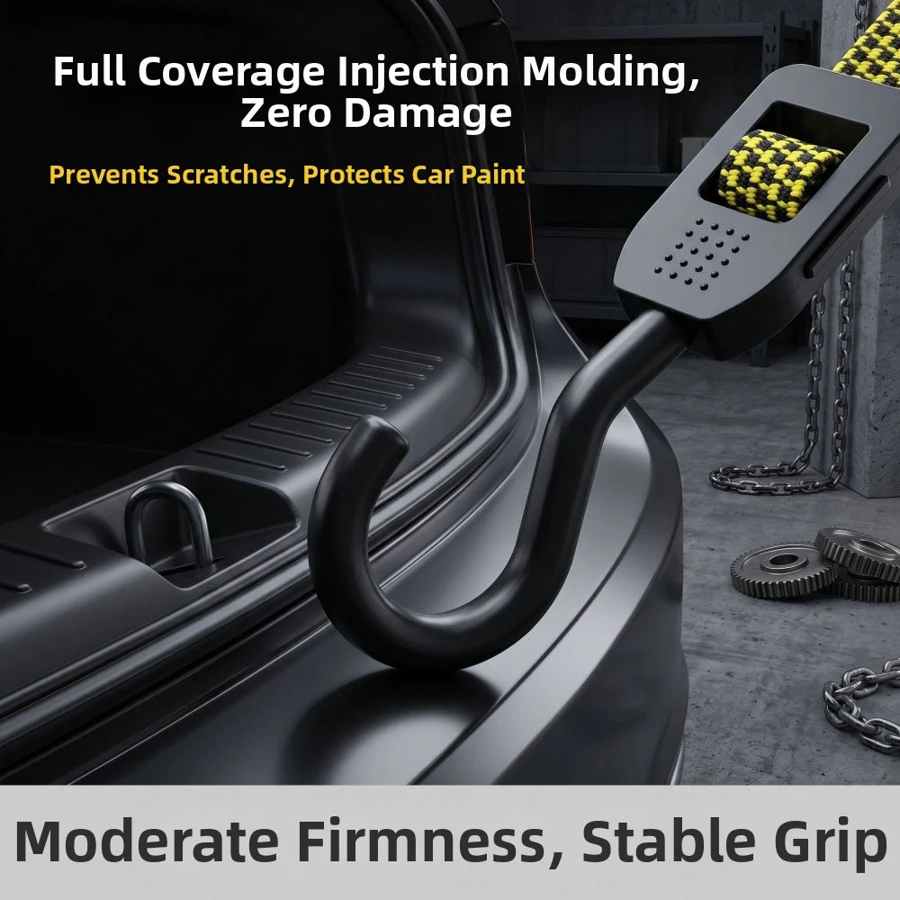 Elastic Cargo Tie Down Straps with Rubber Hooks | Adjustable Cargo Tie Down Straps Nixie