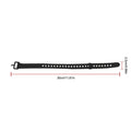 Rubber Tension Strap High Strength Cargo Belt Quick Release Cargo Securing Strap Nixie Black short