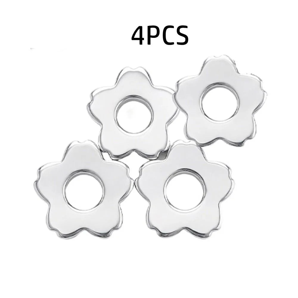 Stainless Steel Matcha Sifter Beads – Flower Shape Anti-Clump Matcha Sifter Beads Nixie 4PCs