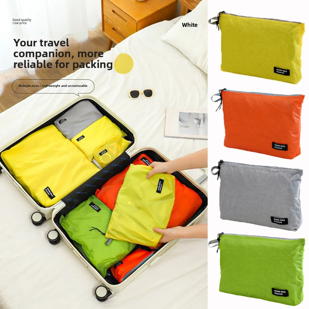 Silicone-Coated Nylon Luggage Storage Bag | Lightweight Travel Travel Storage Bag Nixie