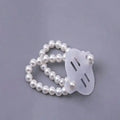 Pearl Elastic Corsage Wristlet Band – Bridal & Bridesmaid Corsage Wristlet Band Nixie 01