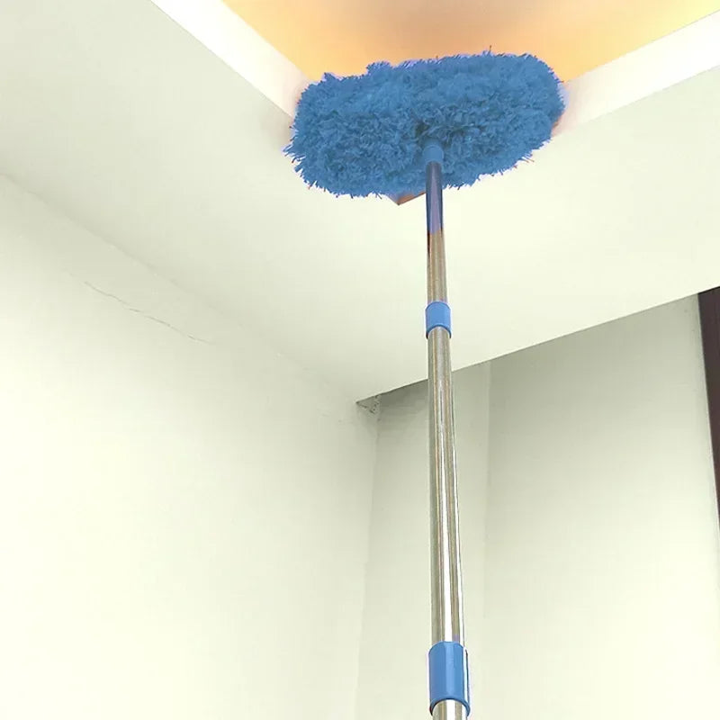 Ceiling Fan Duster Ring Shape Telescoping Long Handle Brush
