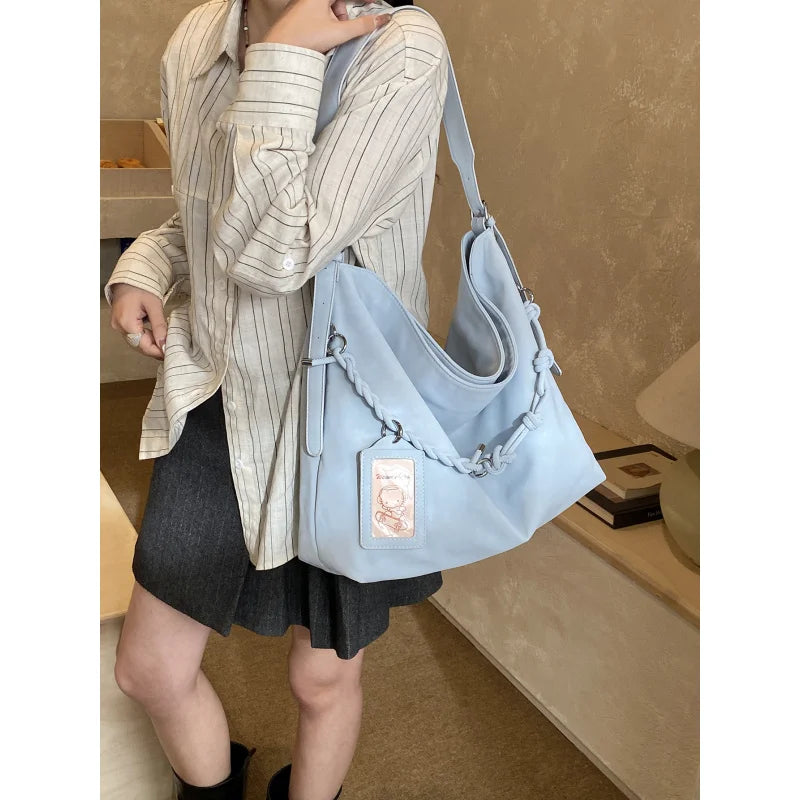Large Capacity Women's Shoulder Crossbody Bag – Casual Commuter Crossbody Shoulder Bag Nixie