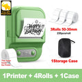 INSTOFC P21 Portable Bluetooth Thermal Label Maker – Inkless