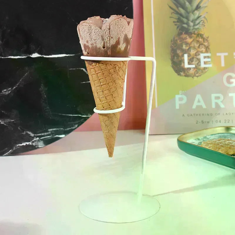 Ice Cream Cone Holder Display Stand | Party & Event Organizer Cone Display Stand Nixie