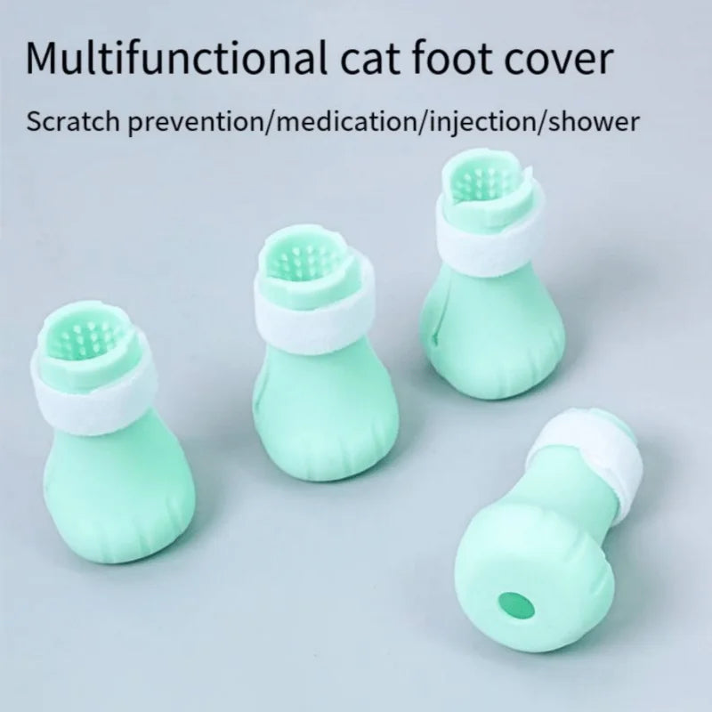 Cat Nail Caps – Soft Paw Covers for Scratch Protection Cat Nail Caps Nixie