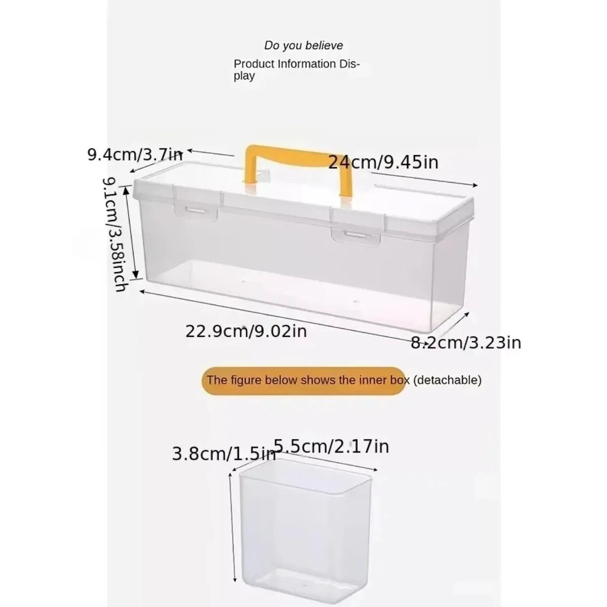 Multi-Compartment Sorting Box Set – Screw & Parts Organizer Parts Storage Organizer Nixie