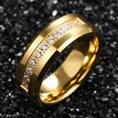 Women's Silver-Plated Bridal Ring Set | Sizes 6–10