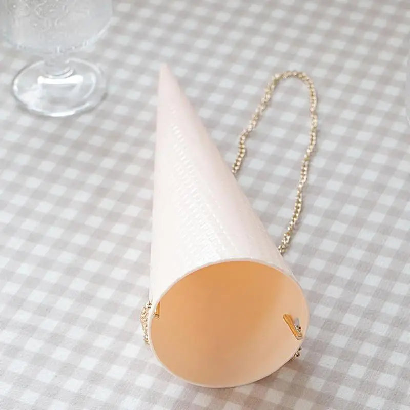 Ice Cream Cone Flower Box – Plastic Bouquet Wrapping Cone Cone Flower Box Nixie