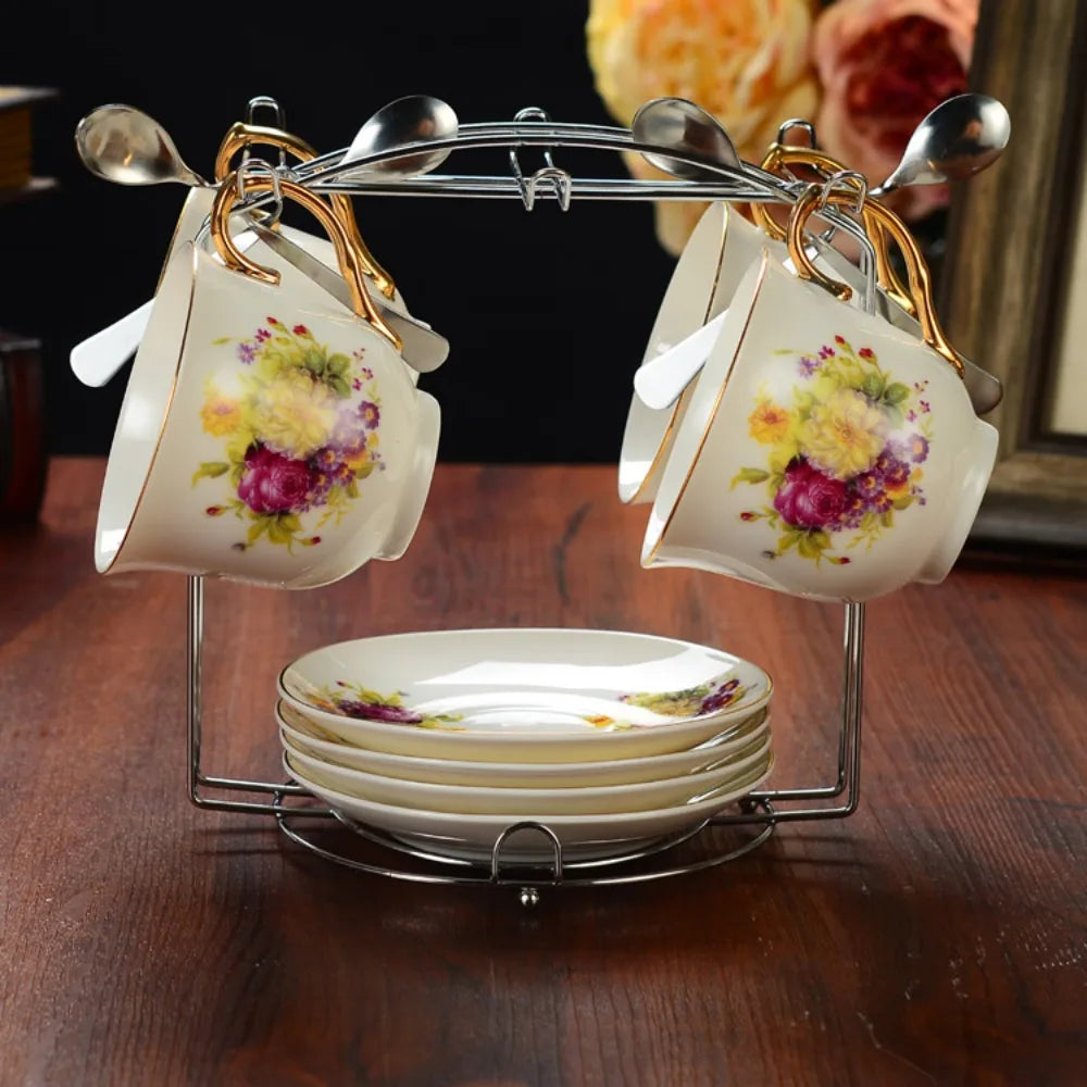 Nail-Free Hanging Coffee Cup Holder | Kitchen Storage Rack Cup Storage Rack Nixie