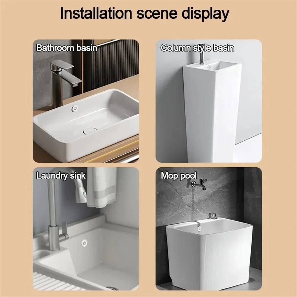 Silicone Self-Closing Sink Overflow Cover | Fits 22–28mm Sink Overflow Cover Nixie