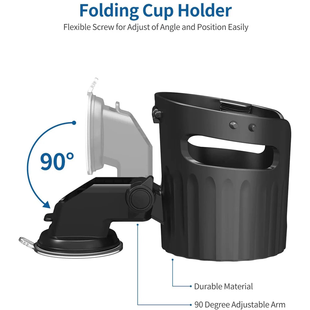 Suction Cup Drink Holder for Boat, Desk & Kayak – Universal Fit