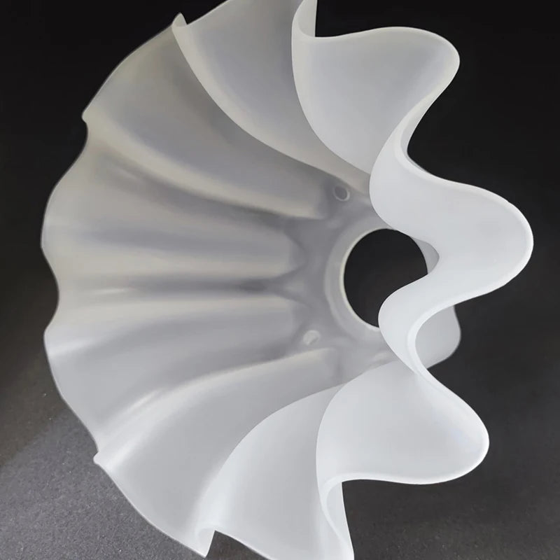 E27 Acrylic Bell Orchid Lampshade – DIY Lamp Replacement Lamp Shade Nixie