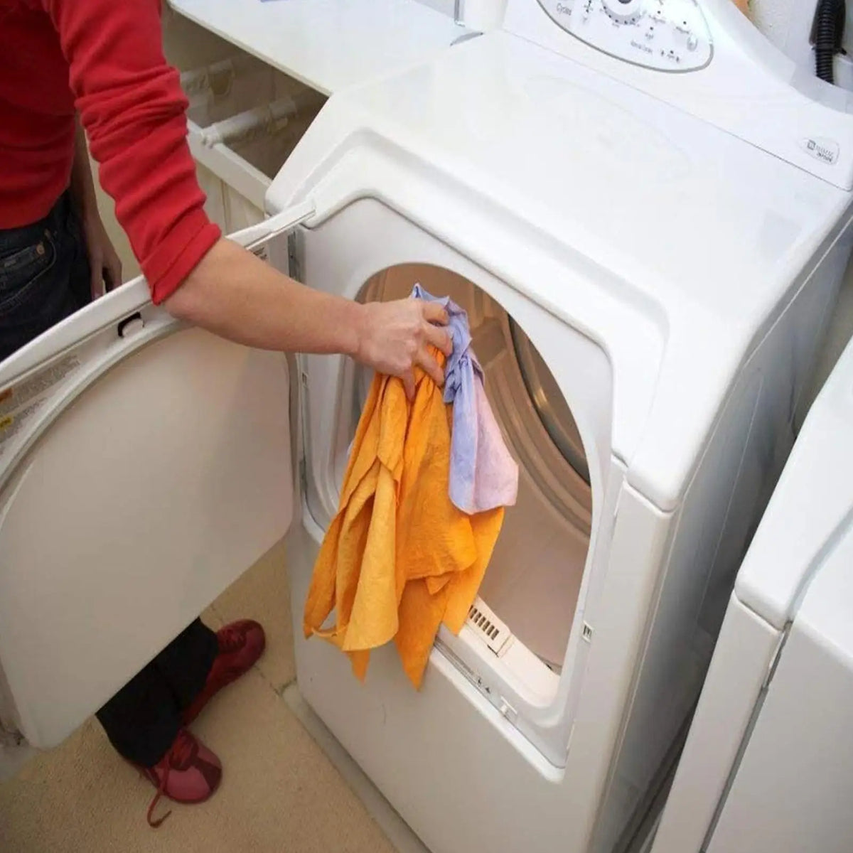 8-Pack Super Absorbent Chamois Towels – Car & Home Cleaning Chamois Cleaning Towels Nixie