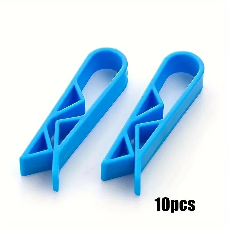 10-Pack Trash Can Bag Clips – Non-Slip Holder & Divider Clips
