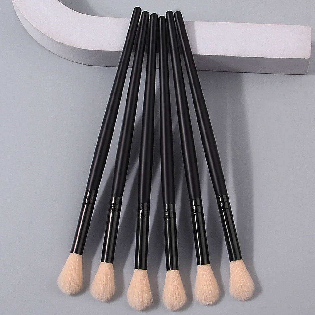 Champagne Makeup Brush Set – Highlight, Eyeshadow & Contour Makeup Brush Set Nixie