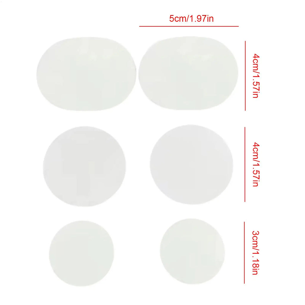 Shoe Patches for Toe Holes – 6pc Self-Adhesive Repair Pads