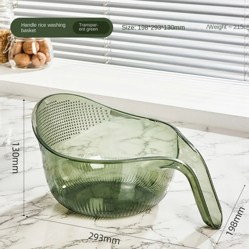 Multifunctional Plastic Drainage Basket & Salad Draining Bowl