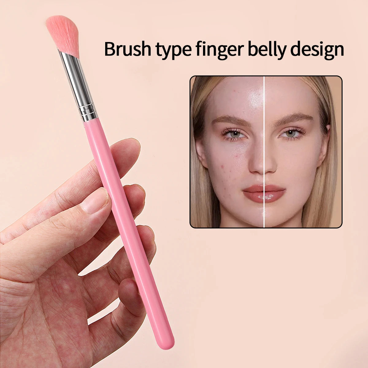 Nixie Concealer Foundation Brush – Soft Dense Bristles Makeup Brush Nixie