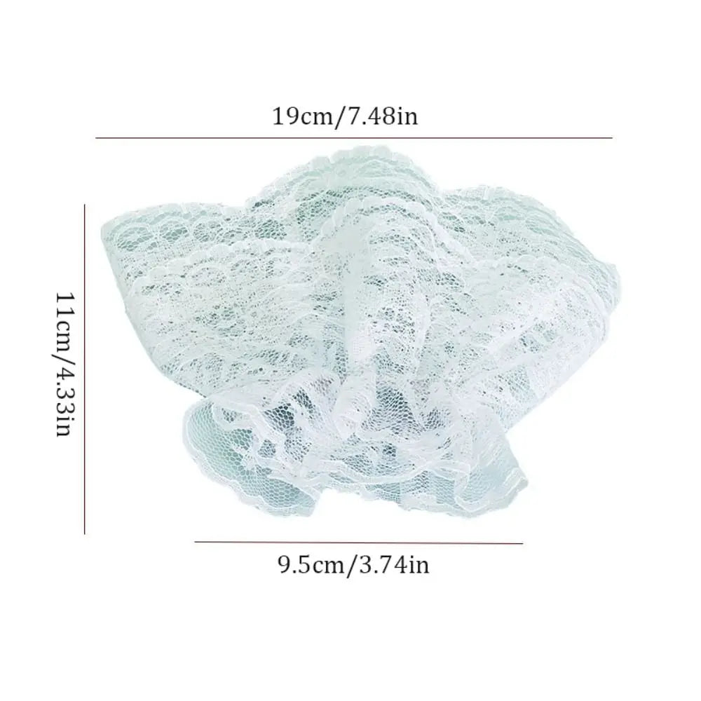 Victorian Lace Ruffle Detachable Wrist Cuffs | Fake Sleeves Detachable Wrist Cuffs Nixie