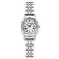 REBIRTH Roman Numeral Quartz Watch – Stainless Steel Band Quartz Wristwatch Nixie Silver