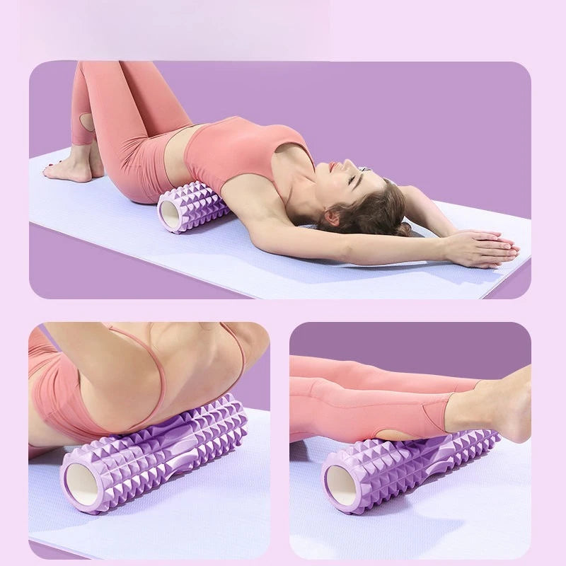 Foam Muscle Roller – Deep Fascia Massage for Fitness & Yoga Foam Massage Roller Nixie