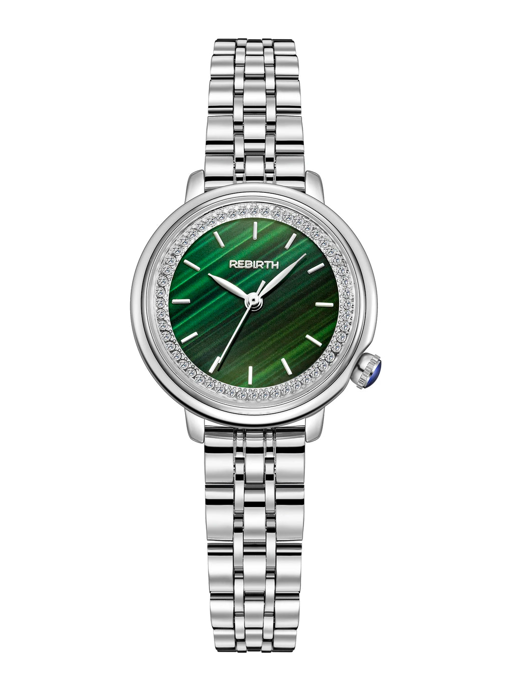 REBIRTH Casual Quartz Watch – Minimalist Stainless Band Quartz Watch Nixie