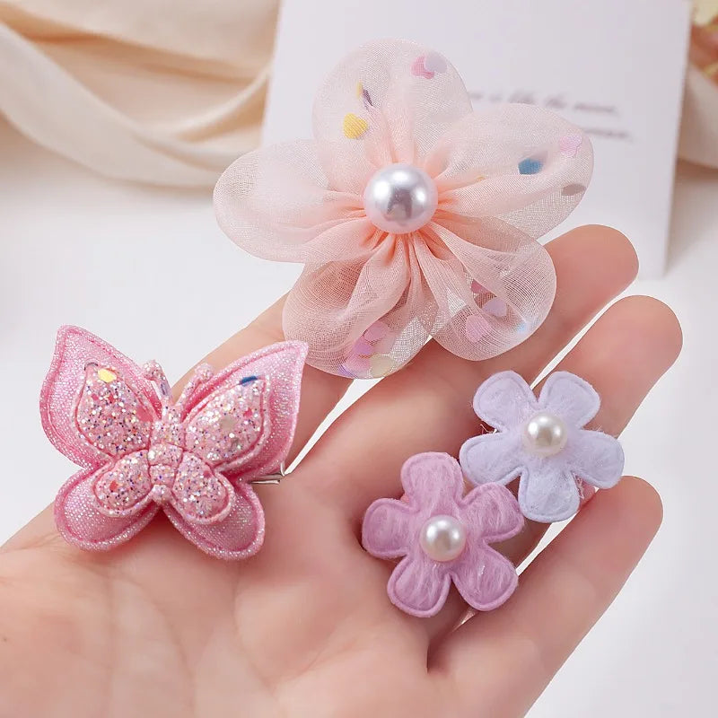 783-Piece Colorful Flower Hair Accessories Set for Girls Kids Hair Accessories Nixie