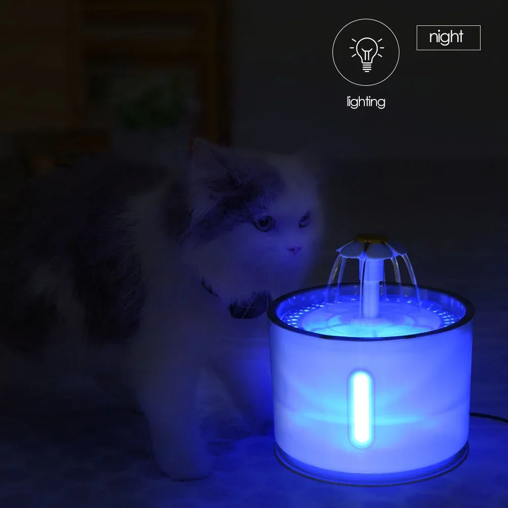 3.4L Stainless Steel Automatic Pet Water Fountain | Nixie Pet Water Fountain Nixie