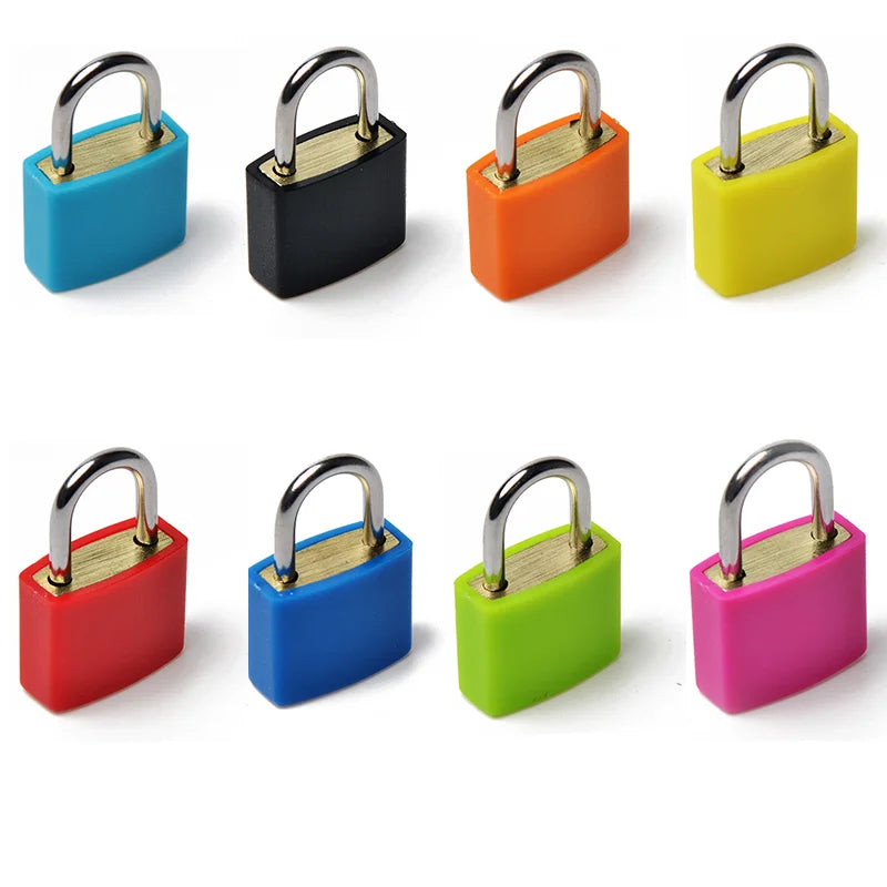 Mini Steel Keyed Padlock – Travel Luggage & Diary Lock + 2 Keys Keyed Padlock Nixie