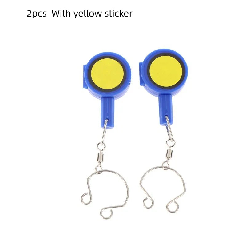 Fast Tie Fishing Knot Tying Tool with Line Cutter – 2 Pcs Fishing Knot Tool Nixie Blue