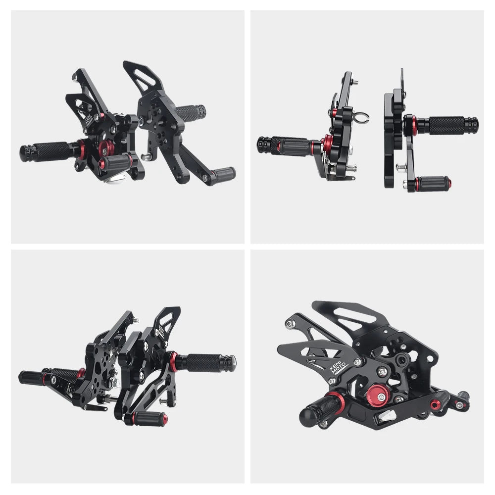 CNC Rearsets Foot Pegs for Yamaha R3 R25 MT-03 MT-25 2014–2020 Motorcycle Rearsets Nixie
