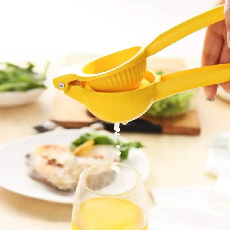 Aluminum Manual Lemon Squeezer – Portable Citrus Juicer Manual Citrus Juicer Nixie