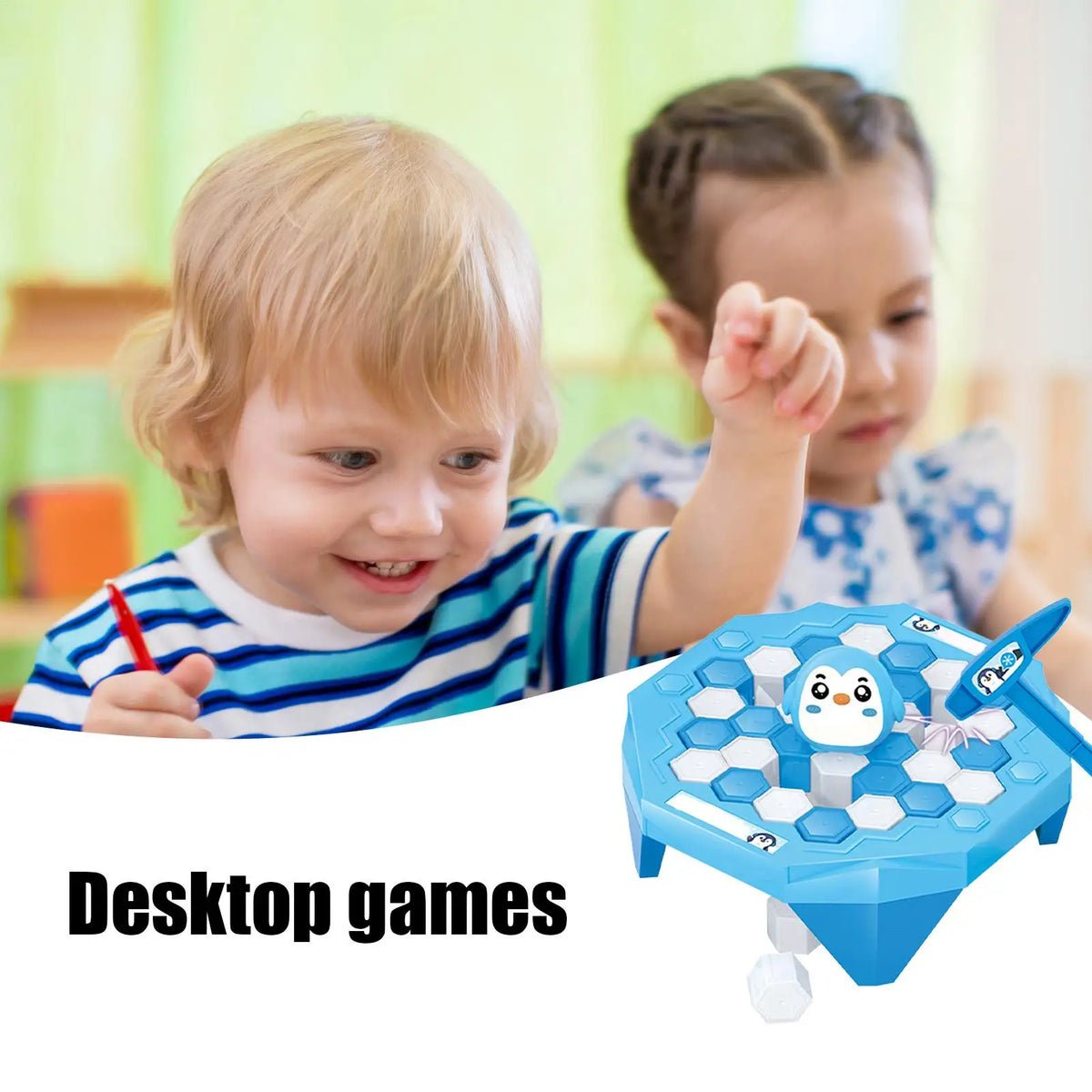 Save the Penguin Ice Block Board Game – Fun Family Party Toy Family Board Game Nixie