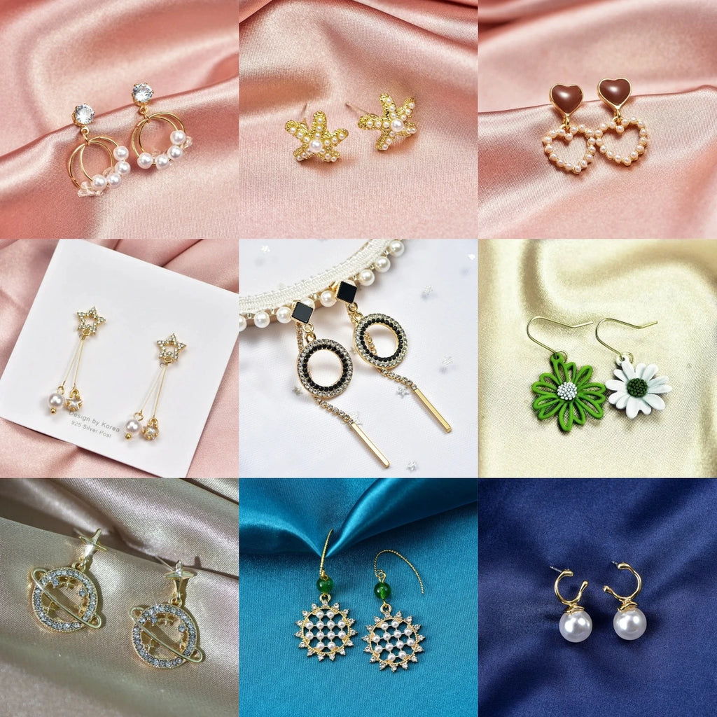 Teardrop Pearl Drop Earrings 14K Gold Plated | Women's Jewelry Drop Earrings Nixie