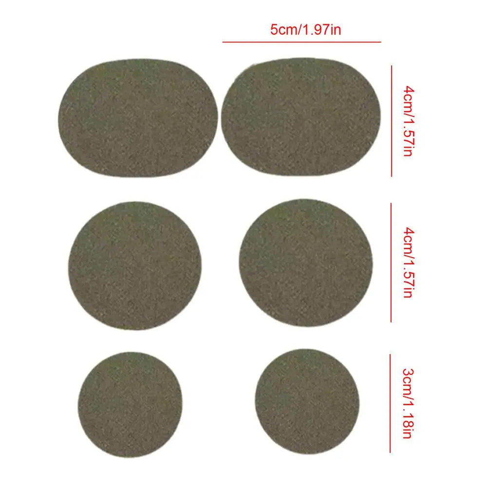 Shoe Patches for Toe Holes – 6pc Self-Adhesive Repair Pads