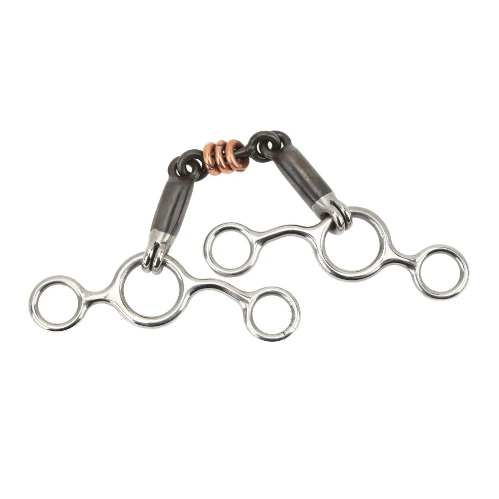 Stainless Steel Horse Gag Snaffle Ring – 145mm Corrosion Resistant
