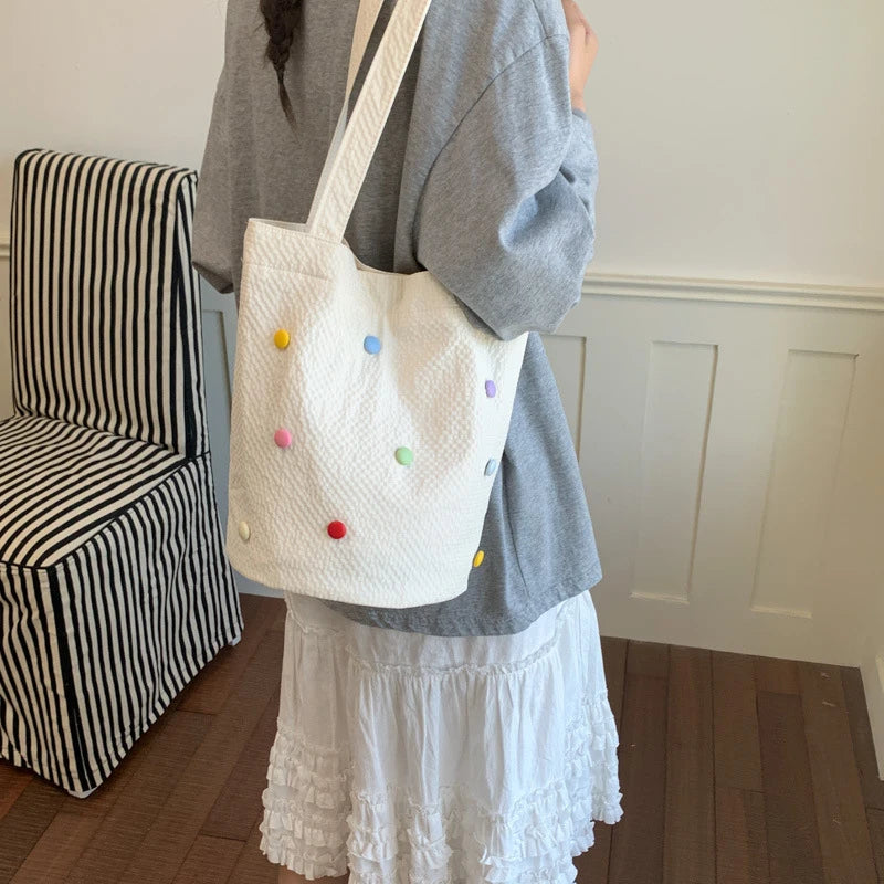 Women's Large Capacity Korean Nylon Tote Shoulder Bag Tote Shoulder Bag Nixie