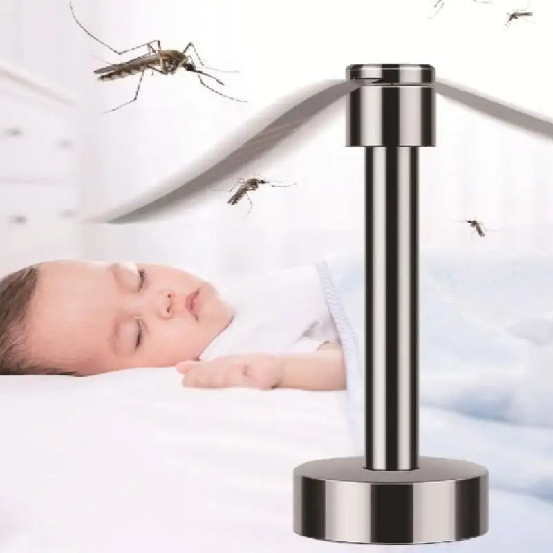 Portable Stainless Steel Fly Repellent Fan | Battery Powered Fly Repellent Fan Nixie