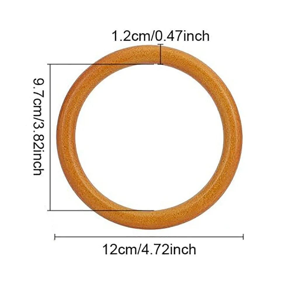 Round Wooden Handbag Handles – DIY Purse Strap Replacement